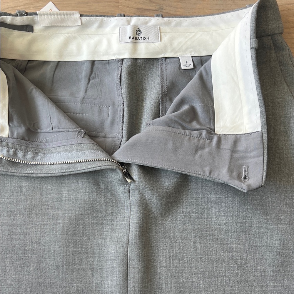 Aritzia Classic Chisel Gray Skirt NWT - Picture 4 of 6